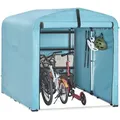Produktbild: SoBuy Fahrradgarage, Blau, Metall, 159x165x219 cm, Aufbewahrung & Schutzhüllen, Geräteschuppen