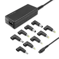 Produktbild: Qoltec Universal 65W Laptop-Netzteil | Automatisch | MultiPlug | 9 Stecker | + S