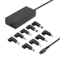 Produktbild: 5901878500119 Universal automatic power supply, 65W, 8 plugs Qoltec