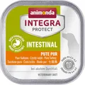 Produktbild: animonda INTEGRA PROTECT Intestinal Pute Pur (11 x 150 g), Hunde Diätfutter bei Durchfall & Erbrechen, Hundefutter mit Pute und Reis, leicht verdauliches Nassfutter für Hunde