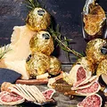 Produktbild: Saltufo® Gold Salamikugeln mit Sommertrüffeln, umhüllt mit extra viel Parmigiano Reggiano - 1 Pack mit 6x80g