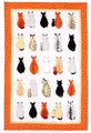 Produktbild: Ulster Weavers Geschirrtuch Cats in Waiting, (Set, 1-tlg., 1-teilig), 100% Baumwolle 48x74cm Küchentuch
