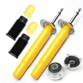Produktbild: 2X SPORT-STOßDÄMPFER GASDRUCK VORNE + DOMLAGER + STAUBKAPPEN - FÜR BMW 5ER E39
