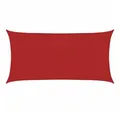 Produktbild: vidaXL Sonnensegel Sonnensegel 160 g/m² Rot 2x3,5 m HDPE, (1-tlg)
