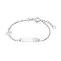 Produktbild: Amor Identarmband 925 Sterling Silber Unisex Mädchen Jungen Armschmuck, 12+2 cm, Silber, Kommt in Schmuck Geschenk Box, 9303854