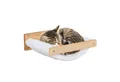 Produktbild: relaxdays Katzen-Hängematte Katzenhängematte Wand, Polyester