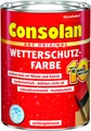 Produktbild: Consolan Wetterschutzfarbe 750 ml schwedenrot