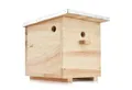 Produktbild: BEESI Insektenhotel Hummelhaus groß, (Packung, 1-St., inkl. Nistmaterial I Kapok, Nistkarton, Holzspäne), 32T x 26,8B x 31,5H cm