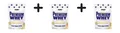 Produktbild: 3 x Weider Premium Whey (500g) Vanilla Ice Cream (59,97 EUR/kg)