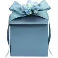 Produktbild: Geschenkpapier Metallic Blau, Matt, FSC MIX