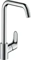 Produktbild: Hansgrohe Spt.-Einhebelmischer FOCUS 31822000 m.schwenkb.Auslauf, ND verchromt