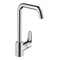 Produktbild: hansgrohe Spültisch-Einhebelmischer 260 Focus M41 ND, off Warmwasserbereiter, 1jet, chrom