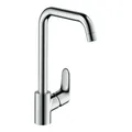 Produktbild: hansgrohe Spültisch-Einhebelmischer 260 Focus M41 ND, off Warmwasserbereiter, 1jet, chrom