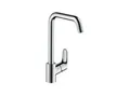 Produktbild: hansgrohe Spültisch-Einhebelmischer 260 Focus M41 ND, off Warmwasserbereiter, 1jet, chrom (31822000)