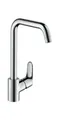 Produktbild: hansgrohe Einhebel-Spültischmischer FOCUS chrom 1jet Niederdruck, offene Warm...