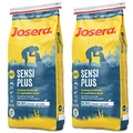 Produktbild: Josera 2 x 15 kg SensiPlus Sparpaket für Hunde mit normaler Aktivität, Granulatgröße ~2,05 cm, leicht verdaulich, 30 kg