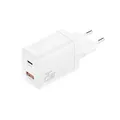 Produktbild: 4smarts Ladegerät PDPlug Duos 25W 1xC, 1xA, weiß 