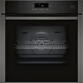 Produktbild: Neff B6AVJ7AG3 - N50 Backofen mit 5 Jahre Garantie, Schwarz/Graphite-Grey, Hide® Tür, Dampffunktion, Pyrolyse, 60 x 60 cm