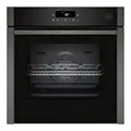 Produktbild: NEFF B6AVJ7AG3, N 50, Einbau-Backofen mit Dampfunterstützung, 60 x 60 cm, Made in Germany, Pyrolyse & Easy Clean Selbstreinigung, Air Fry samt Blech, Versenkbare Tür, Backautomatik