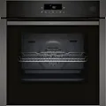 Produktbild: NEFF Einbaubackofen N 50 B6AVJ7AG3 Einbau-Backofen mit Dampfunterstützung Graphite-Grey EEK:A+, Pyrolyse-Selbstreinigung