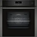 Produktbild: Neff B6AVJ7AG3 N50 A+ Einbaubackofen, 59,4 cm breit, 71 L, Pyrolyse, 8 Heizarten