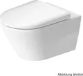 Produktbild: Duravit D-Neo Wand-WC Set, mit Wand-WC, verdeckte Befestigung, inklusive abnehmbare WC-Sitz, 45770900A1