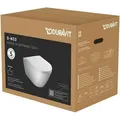 Produktbild: DURAVIT Wand-WC Set D-Neo Tiefspüler offener Spülrand weiß glänzend mit WC-Sitz 45770900A1 - Weiß