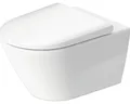 Produktbild: DURAVIT Wand-WC Set D-Neo Tiefspüler offener Spülrand weiß glänzend mit WC-Sitz
