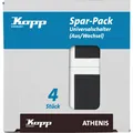 Produktbild: Kopp Profi Pack 4 x Universalschalter Athenis Ausschalter Schalter anthrazit