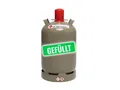 Produktbild: BlueCraft Gas 11 kg Propan Gasflasche Regeneriert gefüllt, Eigentum Propan Gasflasche 11kg Regeneriert gefüllt 10 Jahre geprüft
