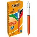 Produktbild: Bic Ballpoint pens 4 COLOURS FINE BOX12 BCL EU, 12 pcs 233843 (Mehrfarbig, 12 x) (199810)