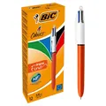 Produktbild: BIC - Refillable Ballpoint - Retractable Fine Point Four Ink Colours - Plastic B