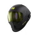 Produktbild: ESAB® Sentinel™ A60 Schweißhelm, schwarzes flaches Design, schlagfestes Nylon, großer Sichtbereich 11,8 x 7,1 cm