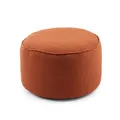 Produktbild: Lumaland Sitzsack Pouf aus der Teddy-Reihe | Indoor Hocker mit Füllung | kompakter Sessel inkl. EPS Perlen | 3 in 1: Sitzpouf, Tischchen & Fußschemel | Bean Bag - klein & flauschig | Ø 25 x 45 cm