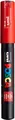 Produktbild: POSCA 181721 - POSCA Marker mit kalibrierter Spitze, rot
