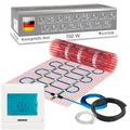 Produktbild: VILSTEIN® Elektrische Fußbodenheizung [150W/m²] - Bodenheizung Elektrisch geeignet für Laminat, Fliesen & mehr - Elektro Fussbodenheizung - Elektrische Heizmatte Fußboden - (2x0.5m - 1qm)