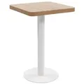 Produktbild: vidaXL Bistrotisch Hellbraun 50x50 cm MDF