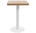 Produktbild: vidaXL Esstisch, Bistrotisch Hellbraun 50x50 cm MDF