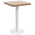 Produktbild: vidaXL Bistrotisch Hellbraun 50x50 cm MDF NEU