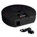Produktbild: AXTON ATB20RXF: Flacher Aktiv-Subwoofer für die Reserverad-Mulde, Bassreflex Bassbox fürs Auto mit 20 cm/8“ Langhub Woofer, Gehäuse nur 125 mm hoch, High-Level Eingänge, 120 W