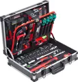 Produktbild: Meister Werkzeugkoffer 131-teilig Mit Qualitätswerkzeug von Knipex & Wera