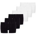 Produktbild: Götzburg Herren Boxershorts/Pants im 6er Pack (DE/NL/SE/PL, Alphanumerisch, L, Regular, Regular, 3 x schwarz | 3 x weiß)