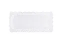 Produktbild: 250 Spitzenpapiere eckig 34 x 17 cm weiss weiß Torten und Brötchen unterlagen
