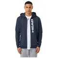 Produktbild: Head Kapuzenpullover Club Original Hoodie Full Zip (Mischgewebe) 2025 navyblau Herren blau XXL