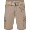 Produktbild: TIMEZONE Herren Cargo Bermuda Shorts REGULAR RYKERTZ Regular Fit String Beige 6034 Normaler Bund Reißverschluss W 30