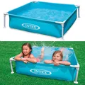 Produktbild: INTEX Babypool Kinderpool 122x122x30cm Swimmingpool Planschbecken Hundepool