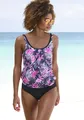 Produktbild: Oversize-Tankini, im Mustermix, Gr. 38 - N-Gr, marine-pink N-Gr
