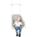 Produktbild: roba Hängesitz, taupe, verstellbar von Schaukelliege zu Schaukelsitz, ab Geburt bis ca. 6 Jahre/30kg - Grau
