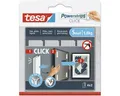 Produktbild: tesa Powerstrips Click Small 6 x 2 cm 1,8 kg Belastung 4 x 2 Stk.