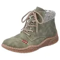 Produktbild: Rieker Winterboots mit Ziersteppungen grün 37 EU